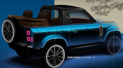 New Fantasy Coming Out: Convertible Land Rover <span style='background: #ff0000'>Defender</span> - Photo