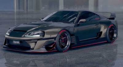 Toyota Supra 'Stage 1' Demonstrates A Crazy Widebody Concept - Photo