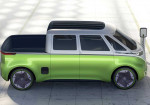 Initial Concept For An ID. Buzz Pickup Truck Is Shown By VW - Photo