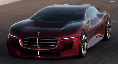 Mercedes-Benz Aerodynamic Limousine Concept Is Meant To Beat The Wind - Photo