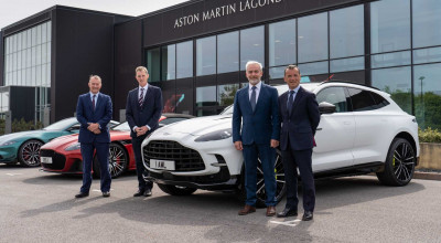 <span style='background: #ff0000'>Aston</span> <span style='background: #ff0000'>Martin</span> Delivers First DBX707 To Clients - Photo