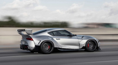 Widebody Toyota GR Supra Grabs Everyone's Attention - Photo