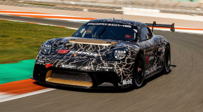 Porsche Mission R Becomes The 718 Cayman GT4 ePerformance Test Vehicle - Photo