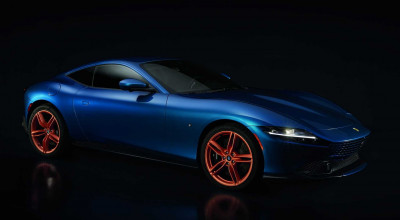 The Seats In This Ferrari Roma Are Made From A 75-year-old Kimono - Photo