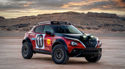 Nissan Juke Hybrid Rally Tribute Concept Is Dakar-Ready - Photo