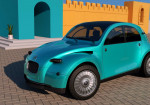 Electric Crossover Concept Based On The Citroen 2CV - Photo