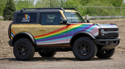 <span style='background: #ff0000'>Ford</span> Is Marking Pride Month With A Unique Bronco - Photo
