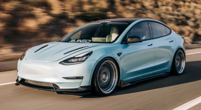 ADRO's Tesla Model 3 And Model Y Package Promises To Cut Drag By 5% - Photo