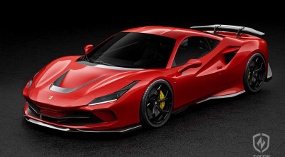 Carbon Fiber Adds Flavor To Ferrari F8 Tributo - Photo