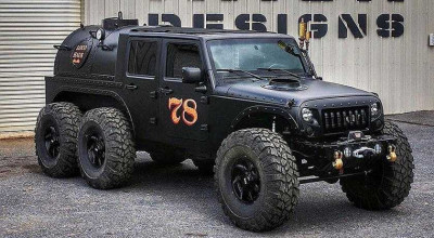 6-Wheeled Loco Hauk Is Living La Vida Loca - Photo