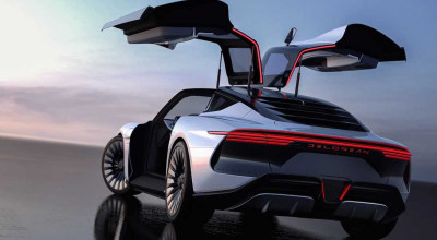 Futuristic DeLorean Alpha5 Scheduled To Go On Sale In 2024 - Photo