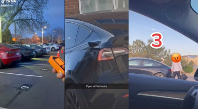 Tesla Owners Pranked By Nerds Who Wirelessly Open Charging Ports - Photo