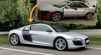 This R8 Based On The Audi A4 Is The World's Most Credible Automotive Clone - Photo