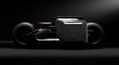Hermes-X30 Electric Motorcycle Concept Features <span style='background: #ff0000'>Cyberpunk</span> Styling - Photo