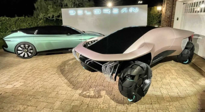 DeLorean Presents The Alpha5 Plasmatail And Omega 2040 Concepts - Photo