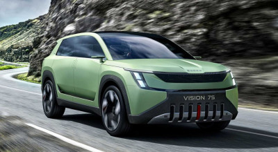 Electric Kodiaq Replacement Previewed By The Skoda Vision 7S Concept - Photo