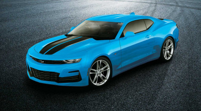 The Japanese Chevrolet Camaro Rapid Blue Edition Is Limited To 20 Units - Photo