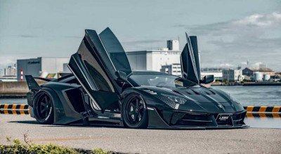 The Latest Lamborghini Aventador From Liberty Walk Is A Sight To Behold - Photo