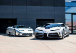 A Silver Bugatti Centodieci And An EB110 Supersport—What A Beautiful Combo! - Photo