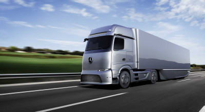 Mercedes Will Test Long Haul Electric Trucks With Amazon's Help - Photo