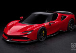 Ferrari SF90 Gets A Carbon Fiber Makeover From Zacoe - Photo