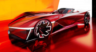 Skoda Vision GT Is A Digital All-Electric Racecar - Photo