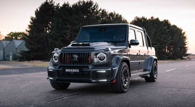 This Crazy G-Wagen Pickup Truck Known As The Brabus P 900 Rocket Edition Has 888 HP - Photo