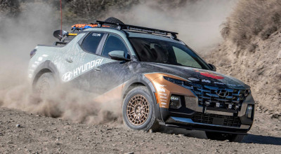 This Hyundai Santa Cruz Was Specifically Designed For The Rebelle Rally - Photo