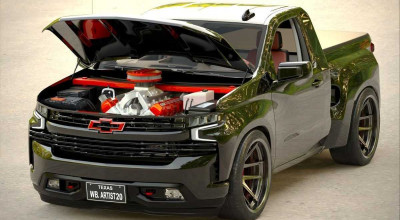 The Designer's Dream Truck Is A ZZ632-Powered, Cutting-Edge Chevrolet Silverado SS   - Photo