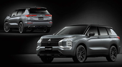 Japan's <span style='background: #ff0000'>Mitsubishi</span> <span style='background: #ff0000'>Outlander</span> Range Expands With Black Edition - Photo
