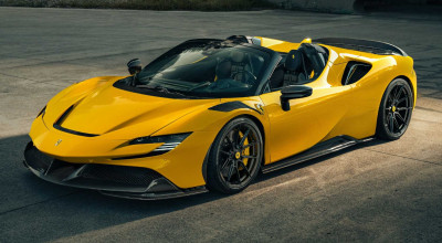 <span style='background: #ff0000'>Ferrari</span> SF90 Spider Gets A Carbon-Fiber Makeover And A Horsepower Increase From Novitec - Photo