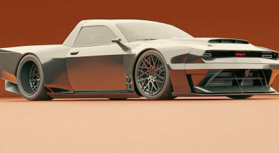 The 2025 Dodge Challenger Demon SRT Ute Envisioned By A Designer - Photo