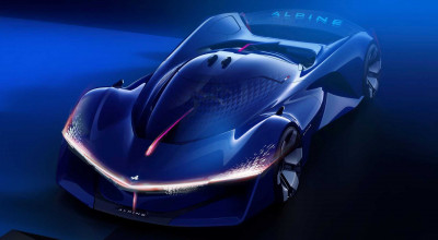 Alpine <span style='background: #ff0000'>Alpenglow</span> Concept Introduces An Engine With Hydrogen Combustion - Photo