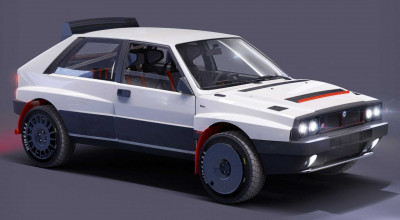 Final Lancia Delta Futurista Exposed - Photo