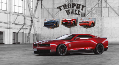 This Camaro-Based Pontiac GTO Design Is Spectacularly Modern - Photo