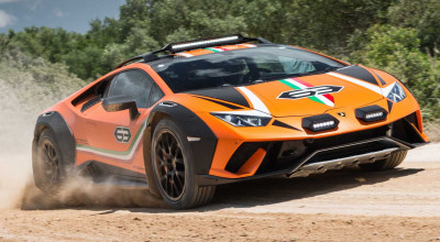Project <span style='background: #ff0000'>Lamborghini</span> Huracan <span style='background: #ff0000'>Sterrato</span> Begins Development - Photo