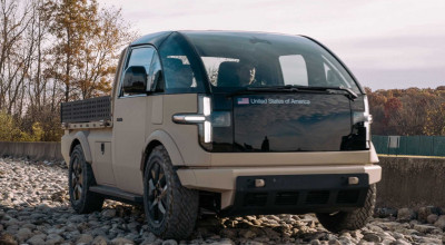 Canoo Introduces A 600 HP Light Tactical Electric Vehicle - Photo