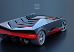 The Lamborghini Ravietta Was Designed By Skilled Auto Designer Cesar Olivera - Photo