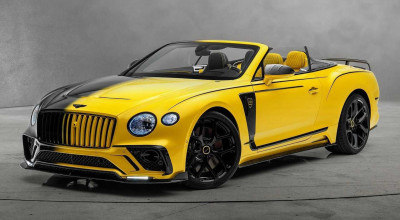 Mansory Vitesse <span style='background: #ff0000'>Continental</span> GTC Is a Bizarre Experiment in Contrasting Colors - Photo