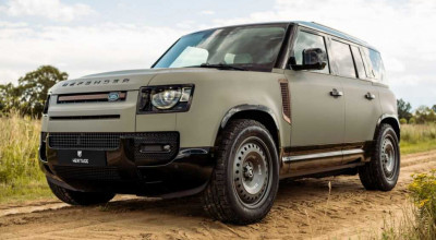 Land Rover Defender Gets New Wheels From Heritage Customs - Photo