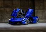 The Only Blue Elettrico Exterior With Crema Interior Ferrari LaFerrari Ever Built Is Going To Auction - Photo