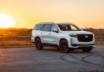 Experience The Luxury Of A Cadillac Escalade V Thanks To The Hennessey Package - Photo