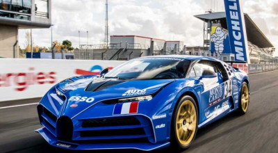 This Bugatti Centodieci Honors EB 110 S Race Car - Photo
