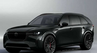 Artist Imagines Unusual 2024 Mazda CX-90 - Photo