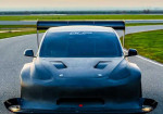 Modified Tesla Model 3 With Huge Aerodynamics - Photo