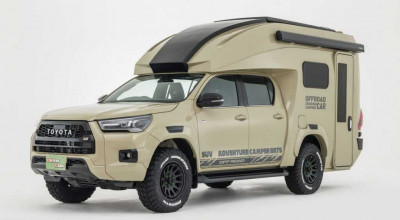 The Toyota Hilux GR Sport Could Be Your Outdoorsy RV - Photo