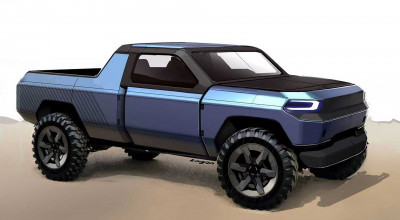 A Cool Pickup Sketch Was Conceived By GM's Design Team - Photo