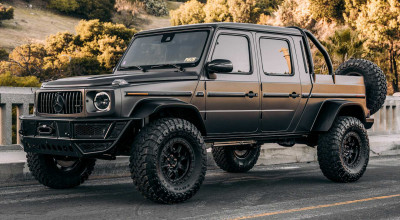 Pit26 Transforms The Mercedes G-Class Into A Pickup Truck For $385,000 - Photo