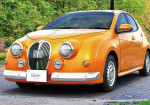 Mitsuoka Viewt Story Gives Toyota Yaris A Retro Jaguar Twist - Photo