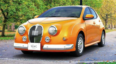 Mitsuoka Viewt Story Gives Toyota Yaris A Retro Jaguar Twist - Photo